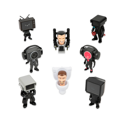 Miniature Figures - Series 1 SKIBIDI TOILET ST1300 - Mô hình Blind Box nhân vật mini
