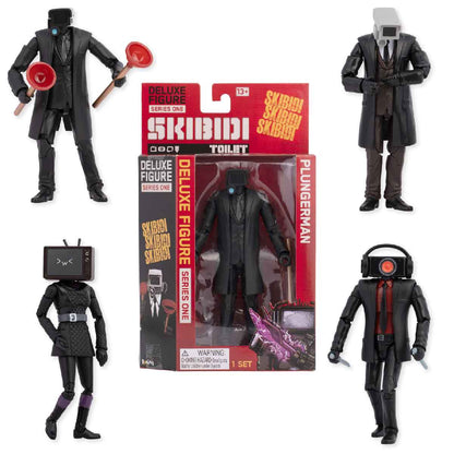 SKIBIDI TOILET ST1381 Cameraman Articulated Figure Toy - Mô hình nhân vật có khớp - SKIBIDI TOILET