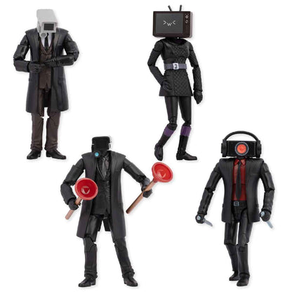 SKIBIDI TOILET ST1381 Cameraman Articulated Figure Toy - Mô hình nhân vật có khớp - SKIBIDI TOILET