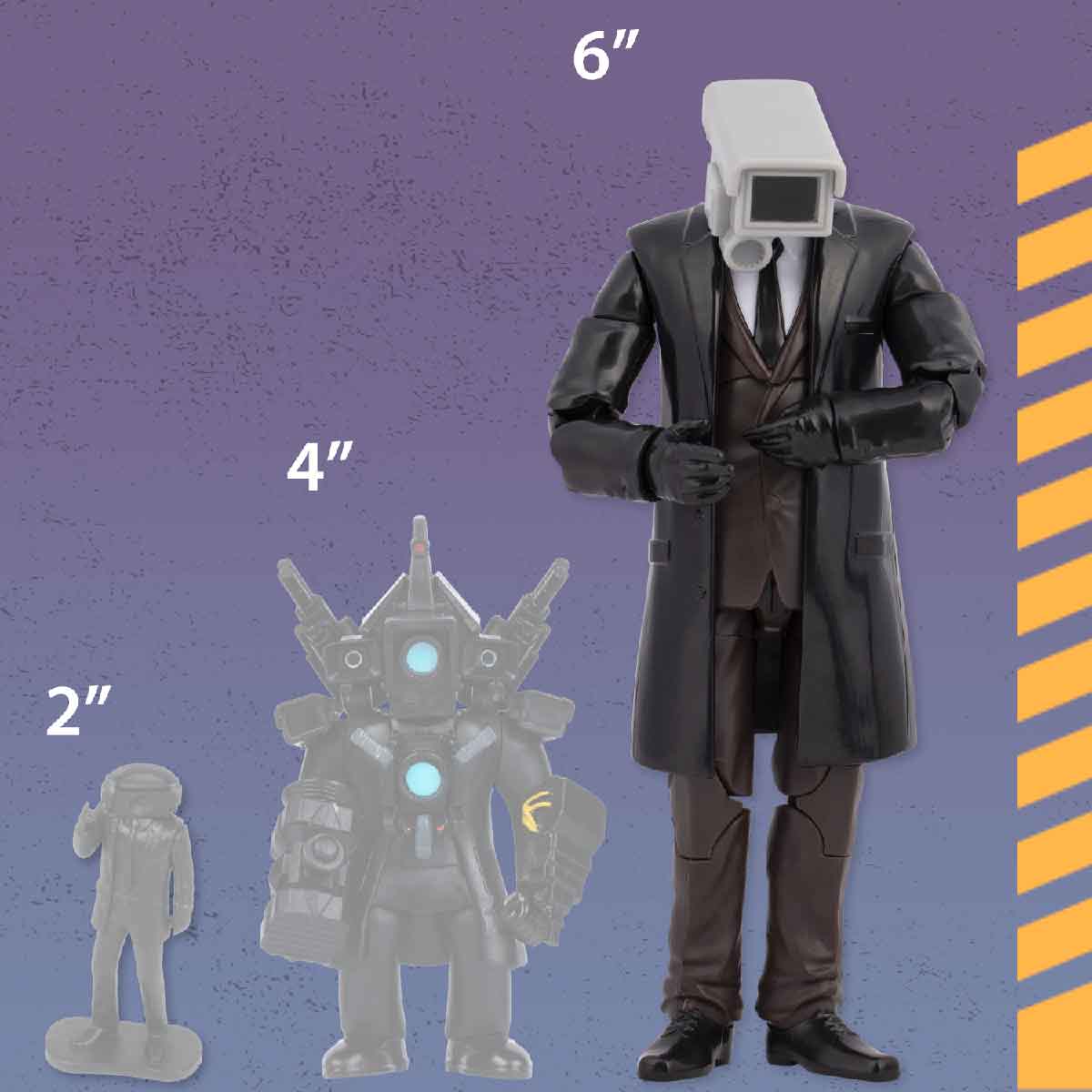 SKIBIDI TOILET ST1381 Cameraman Articulated Figure Toy - Mô hình nhân vật có khớp - SKIBIDI TOILET