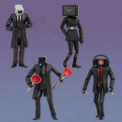 SKIBIDI TOILET ST1381 Cameraman Articulated Figure Toy - Mô hình nhân vật có khớp - SKIBIDI TOILET