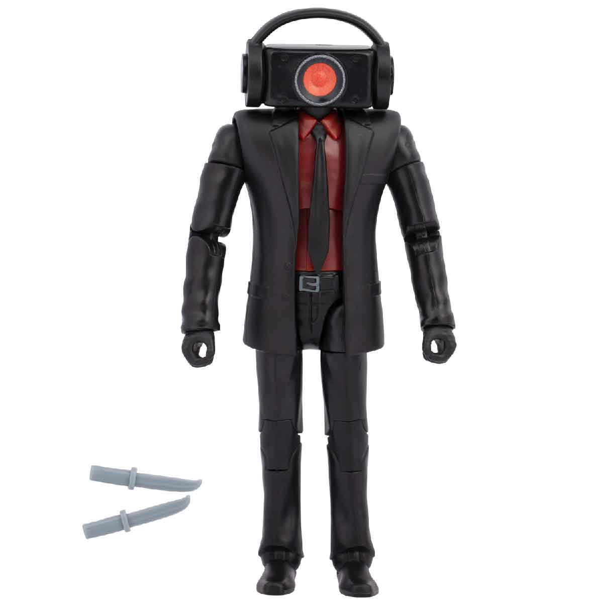 Dark Speakerman SKIBIDI TOILET Articulated Figure Toy ST1383 - Mô hình nhân vật có khớp linh hoạt - SKIBIDI TOILET