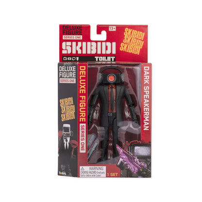 Dark Speakerman SKIBIDI TOILET Articulated Figure Toy ST1383 - Mô hình nhân vật có khớp linh hoạt - SKIBIDI TOILET