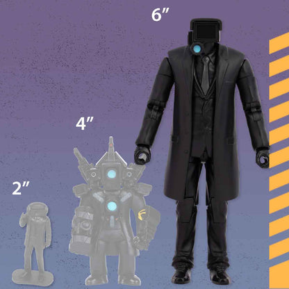 SKIBIDI TOILET Plungerman Jointed Figure Toy ST1384 - Mô hình hành động có khớp linh hoạt - SKIBIDI TOILET