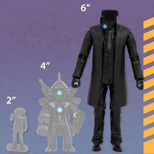 SKIBIDI TOILET Plungerman Jointed Figure Toy ST1384 - Mô hình hành động có khớp linh hoạt - SKIBIDI TOILET