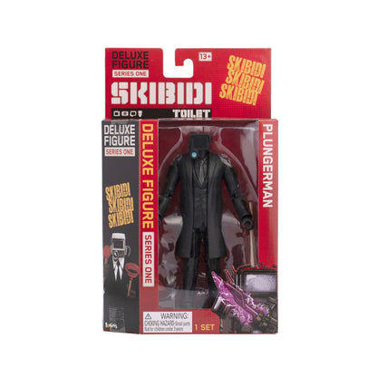SKIBIDI TOILET Plungerman Jointed Figure Toy ST1384 - Mô hình hành động có khớp linh hoạt - SKIBIDI TOILET