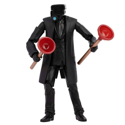 SKIBIDI TOILET Plungerman Jointed Figure Toy ST1384 - Mô hình hành động có khớp linh hoạt - SKIBIDI TOILET