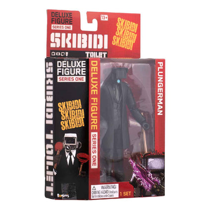 SKIBIDI TOILET Plungerman Jointed Figure Toy ST1384 - Mô hình hành động có khớp linh hoạt - SKIBIDI TOILET