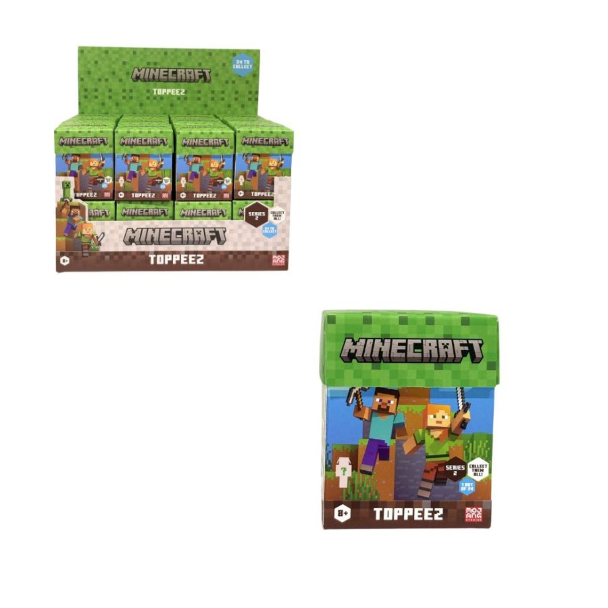 Minecraft Series 2 MINECRAFT PMI MC2207 Character Model Toys - Mô hình nhân vật Blind Box - MINECRAFT PMI