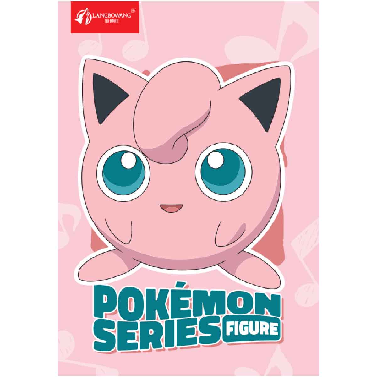 Pokemon Jigglypuff - Mô hình nhân vật Pokemon - POKEMON TOYS LBW24006
