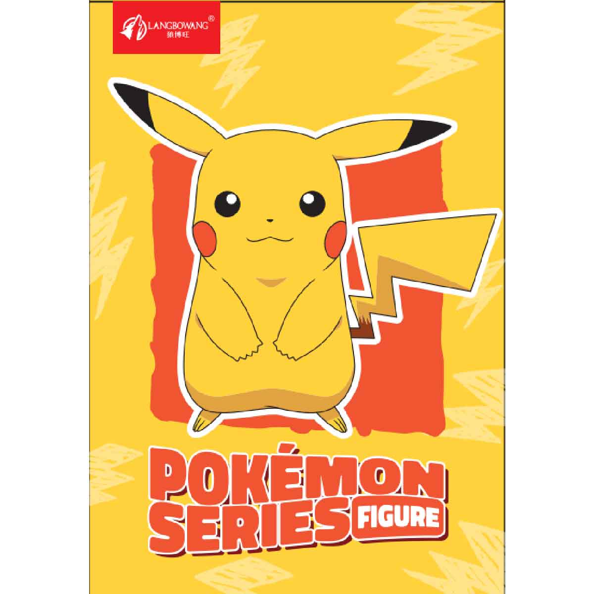 Pokemon Character Model - Pikachu - Mô hình nhân vật - POKEMON TOYS LBW24006