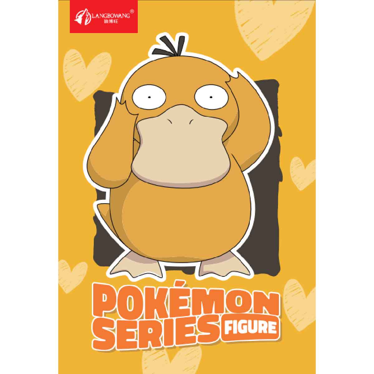 Pokemon Character Model - Psyduck - Mô hình nhân vật Pokemon - POKEMON TOYS LBW24006