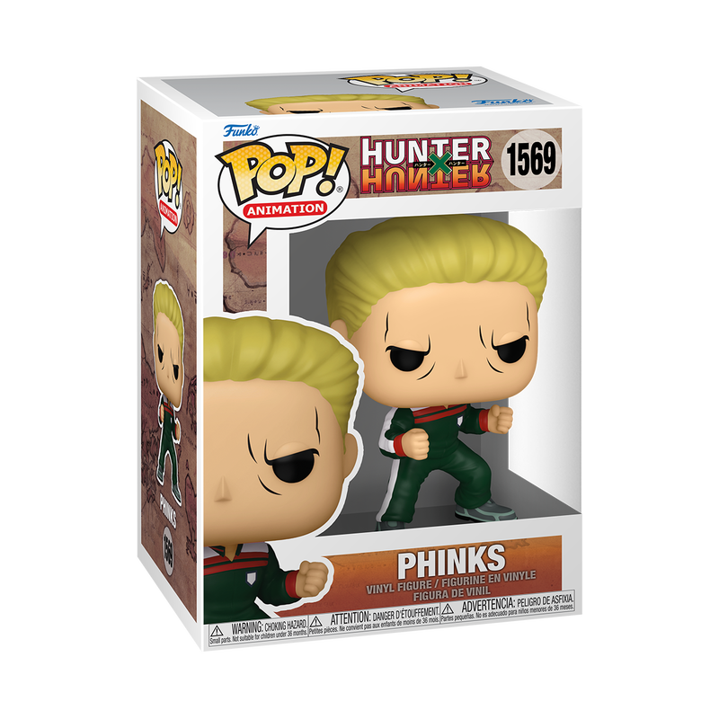 POP Animation character model: HxH- Phinks - Mô hình nhân vật Funko Pop - FU75589