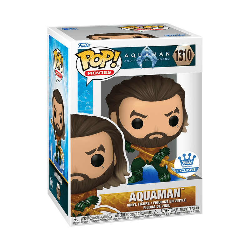 POP Movies: AatLK- Aquaman in Hero Suit - Mô hình nhân vật Figure - Funko