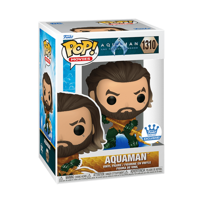 POP Movies: AatLK- Aquaman in Hero Suit - Mô hình nhân vật Figure - Funko