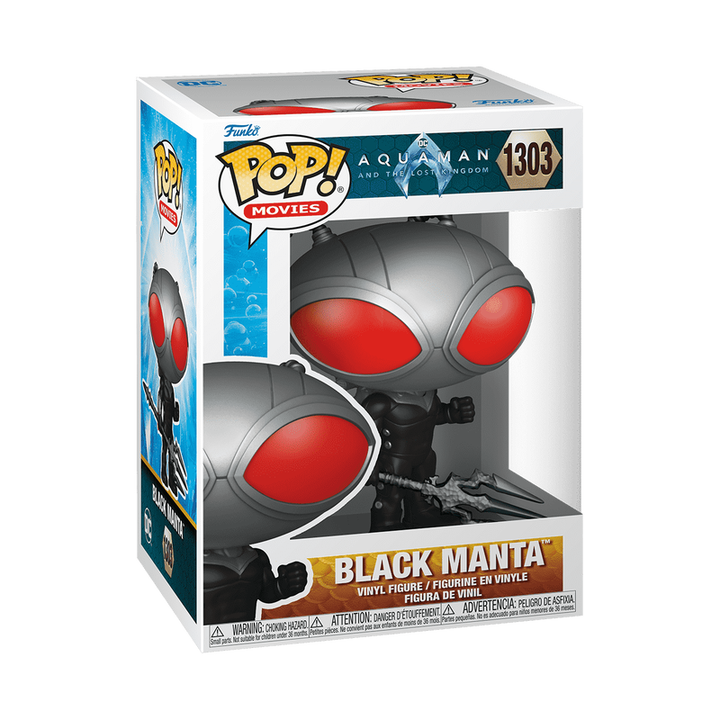 POP Movies character model: AatLK- Black Manta - Mô hình nhân vật Funko Pop - FU67567
