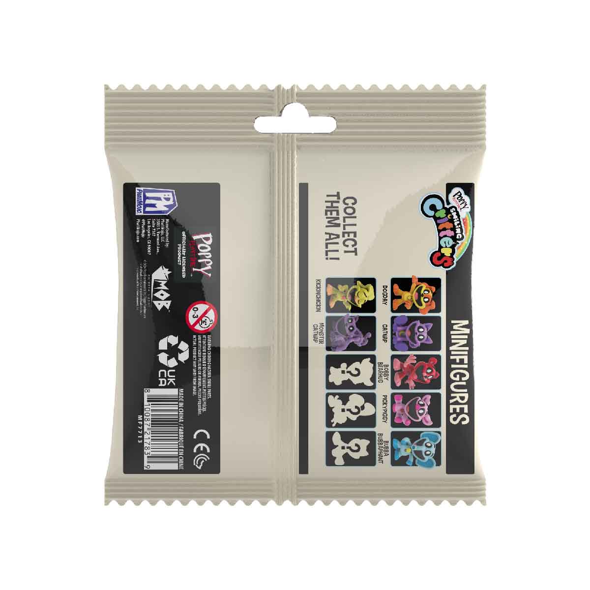 Poppy Playtime Series 3 Smiling Critters Figure MF7713 - Mô hình Blind Bag nhân vật kinh dị - Poppy Playtime