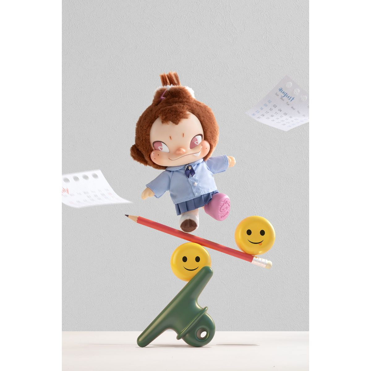 Ninnic - Wild & Free Plush Keychain - Blind Box Mô Hình Móc Khóa Bông - 52TOYS