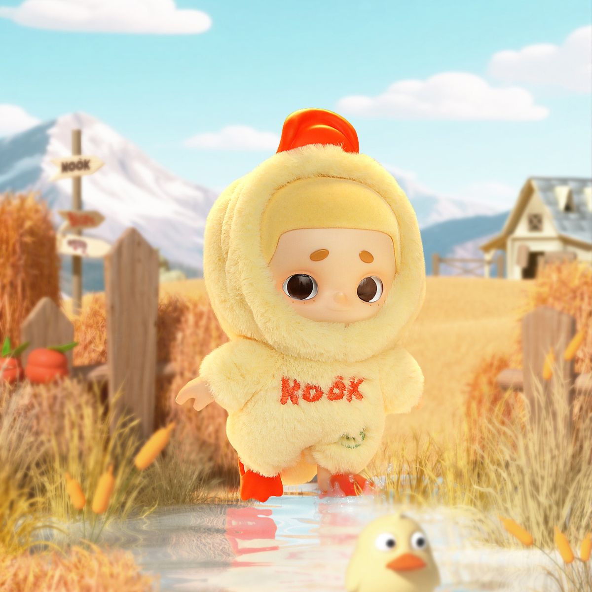 Nook Plush Doll Blind Box Series 1 - OOTD - Mô hình búp bê nhung Art Toy - 52TOYS