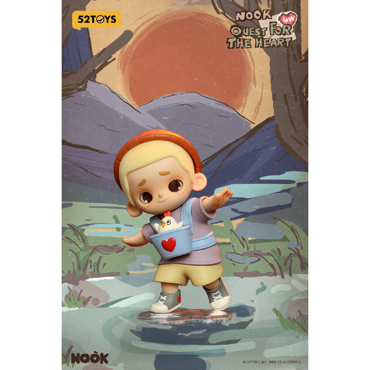 Nook Quest For The Heart - Mô hình Blind Box Art Toy - 52TOYS