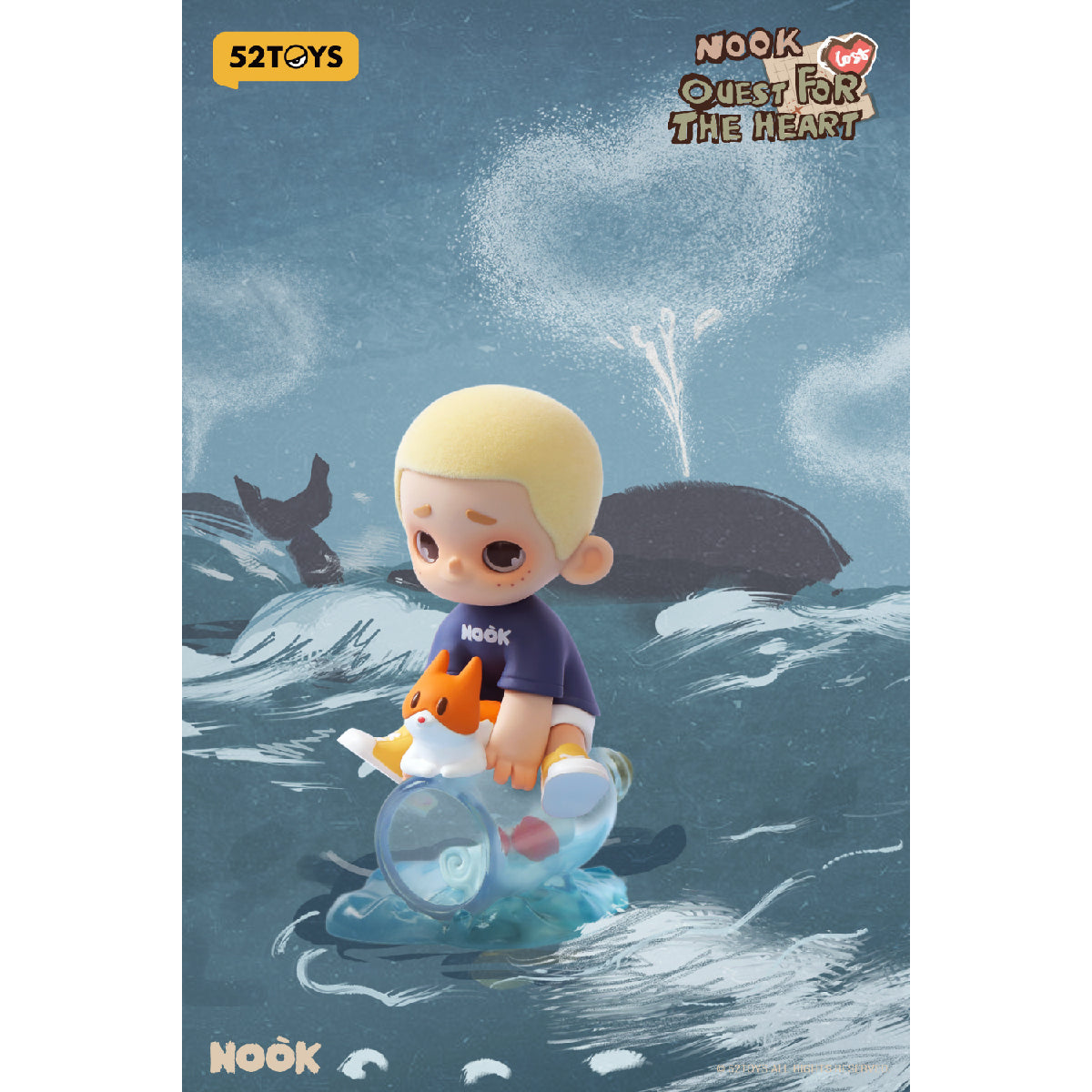Nook Quest For The Heart - Mô hình Blind Box Art Toy - 52TOYS