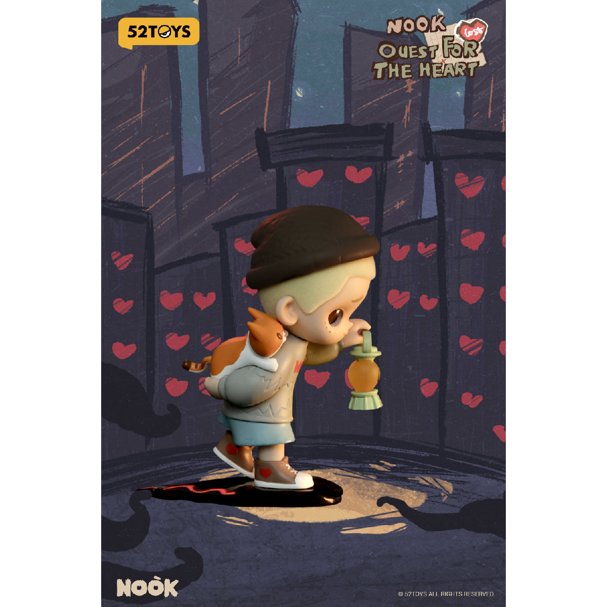 Nook Quest For The Heart - Mô hình Blind Box Art Toy - 52TOYS