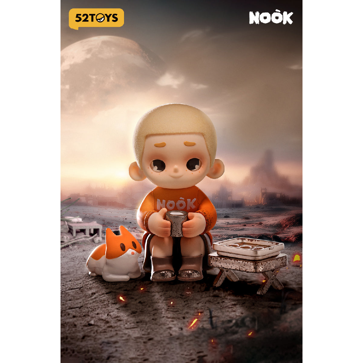 Nook Wasteland Park Series - Mô hình Blind Box - 52TOYS