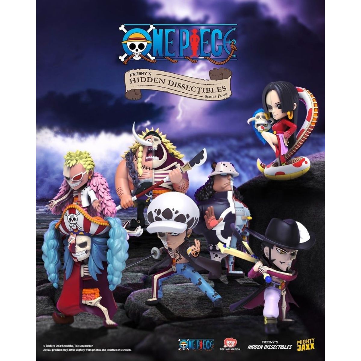 One Piece Model Shiwu Hai Gen 4th - Mô hình Blind Box Thất Vũ Hải - OTHER ART TOYS LND-22FHDOPBB11