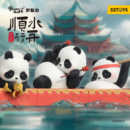 Panda Roll Dragon Boat Racing Model - Mô hình Blind Box gấu trúc - 52TOYS