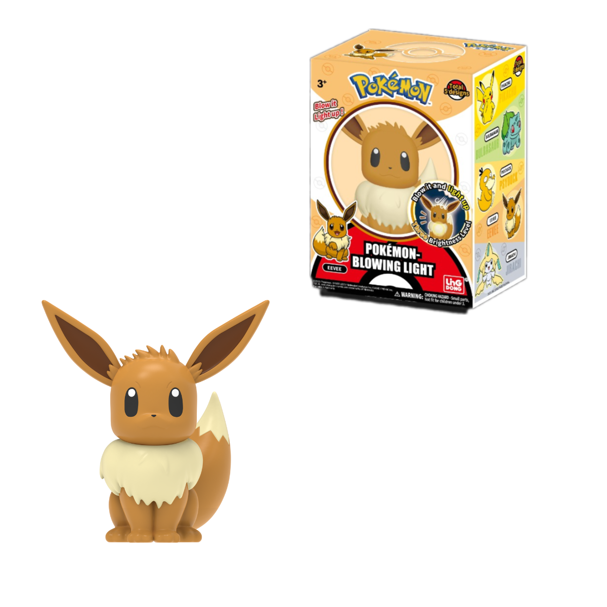 Pokemon Eevee Light Up Model - Mô hình phát sáng - POKEMON TOYS 8187