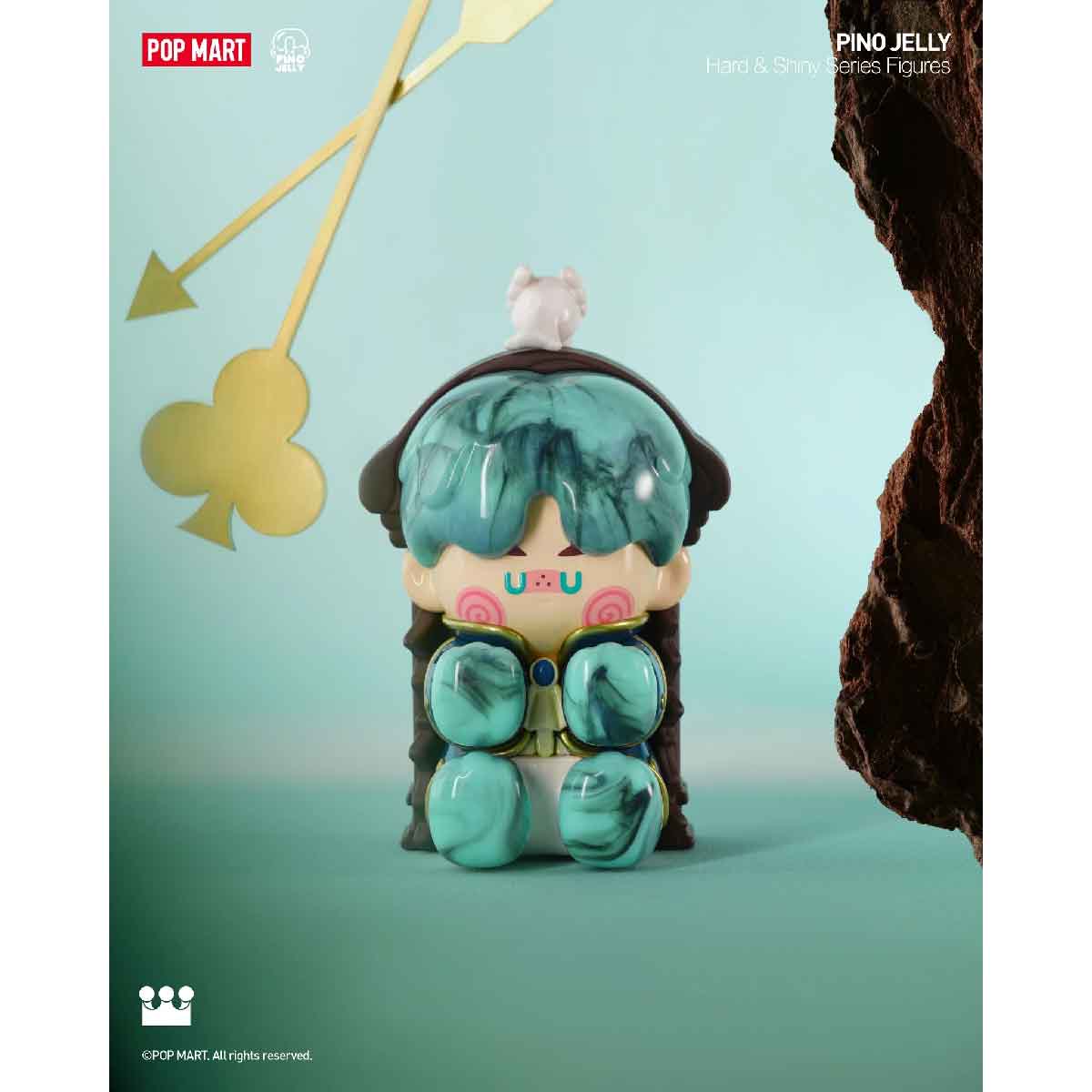 Pino Jelly Hard & Shiny Series Figures - Mô hình Blind Box - POP MART