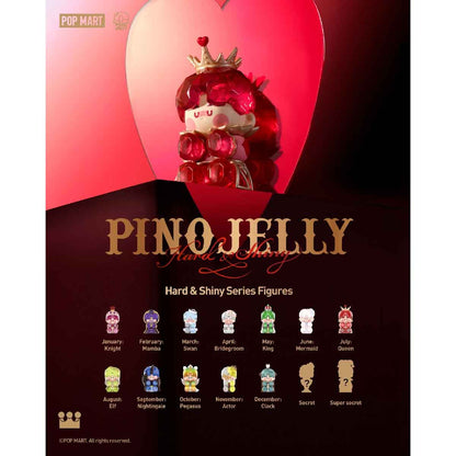 Pino Jelly Hard & Shiny Series Figures - Mô hình Blind Box - POP MART