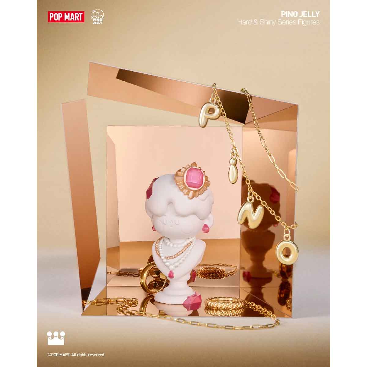 Pino Jelly Hard & Shiny Series Figures - Mô hình Blind Box - POP MART