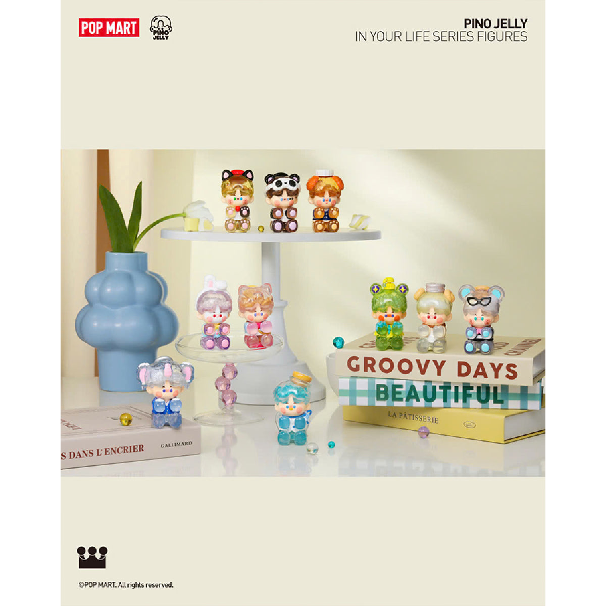 PINO JELLY In Your Life Series Figures - Mô hình Blind Box Art Toy - POP MART