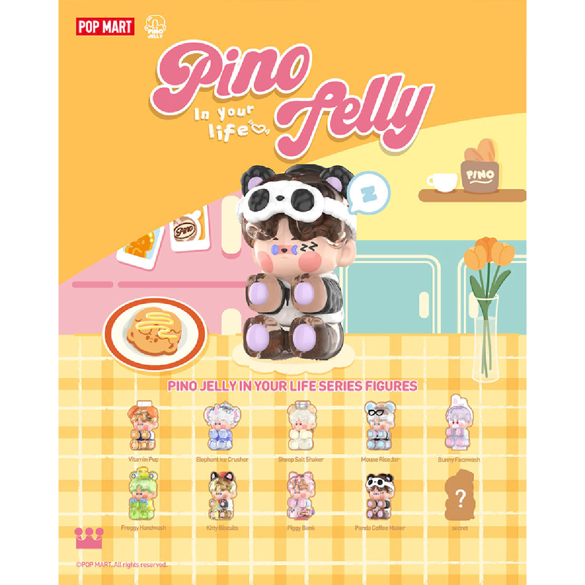 PINO JELLY In Your Life Series Figures - Mô hình Blind Box Art Toy - POP MART