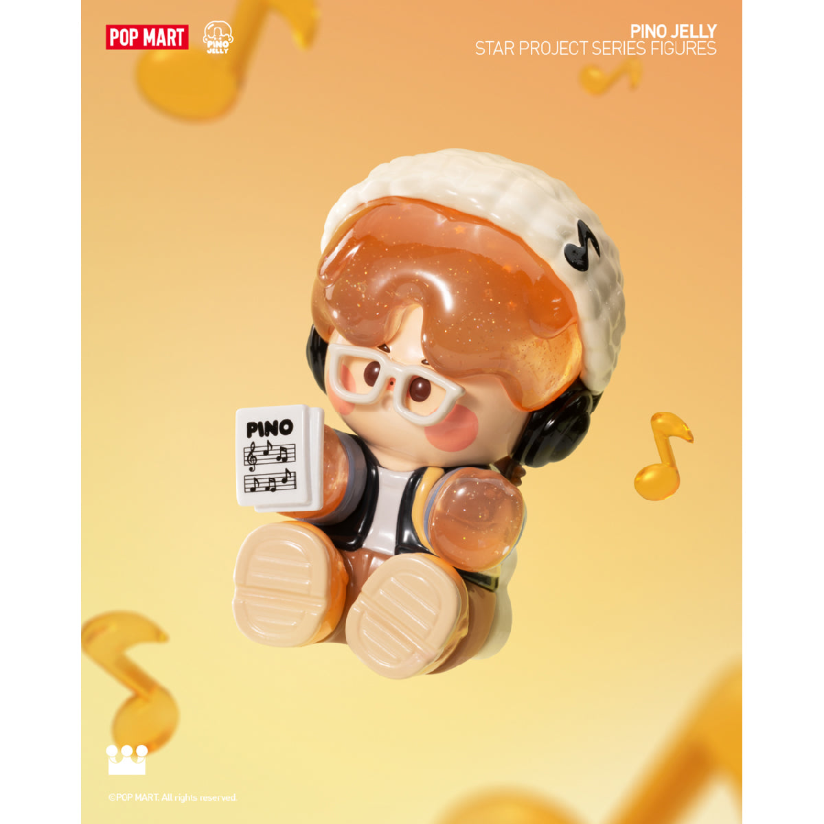 Pino Jelly Star Project Series Figures - Mô hình Blind Box - POP MART
