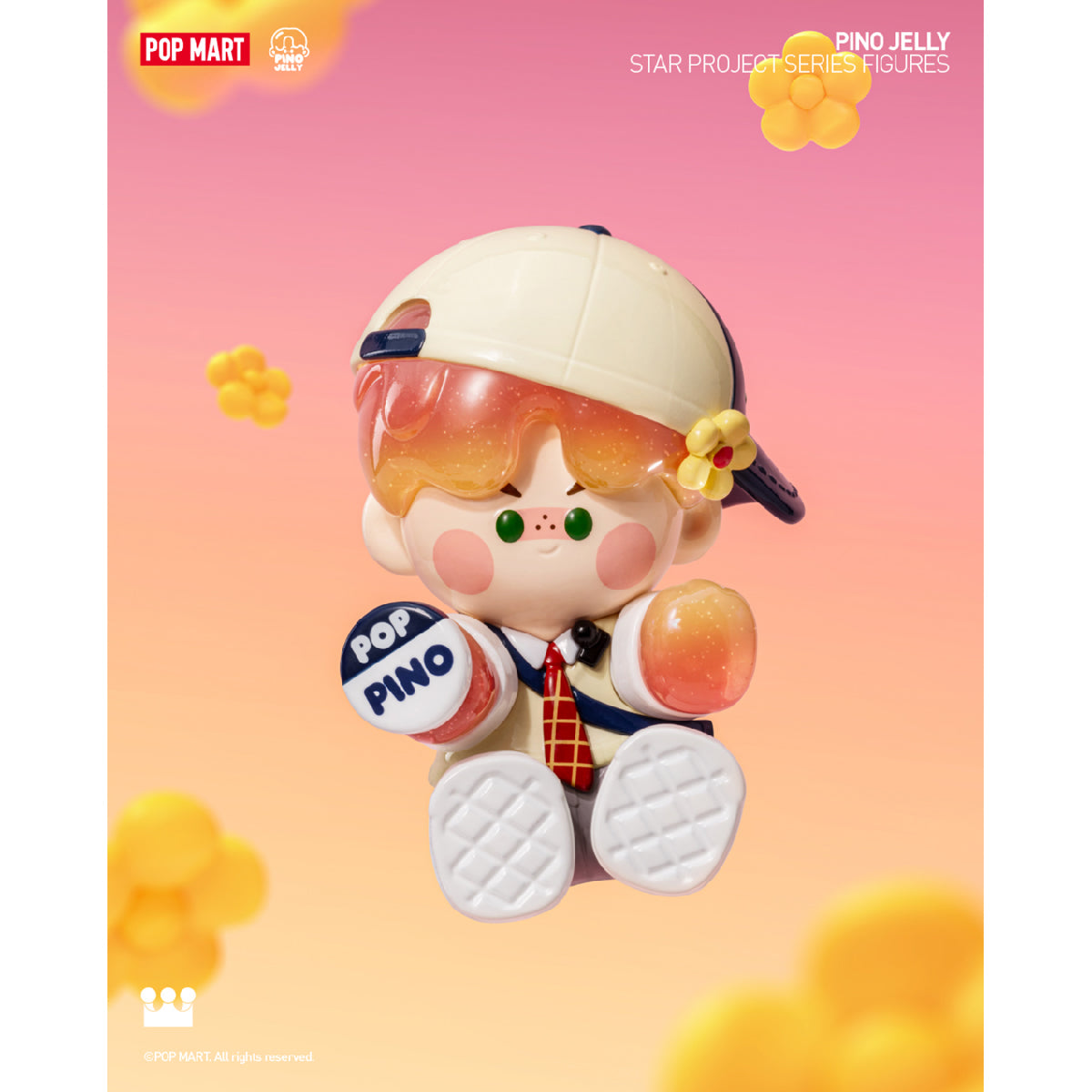 Pino Jelly Star Project Series Figures - Mô hình Blind Box - POP MART