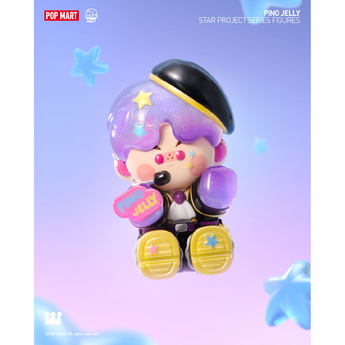 Pino Jelly Star Project Series Figures - Mô hình Blind Box - POP MART