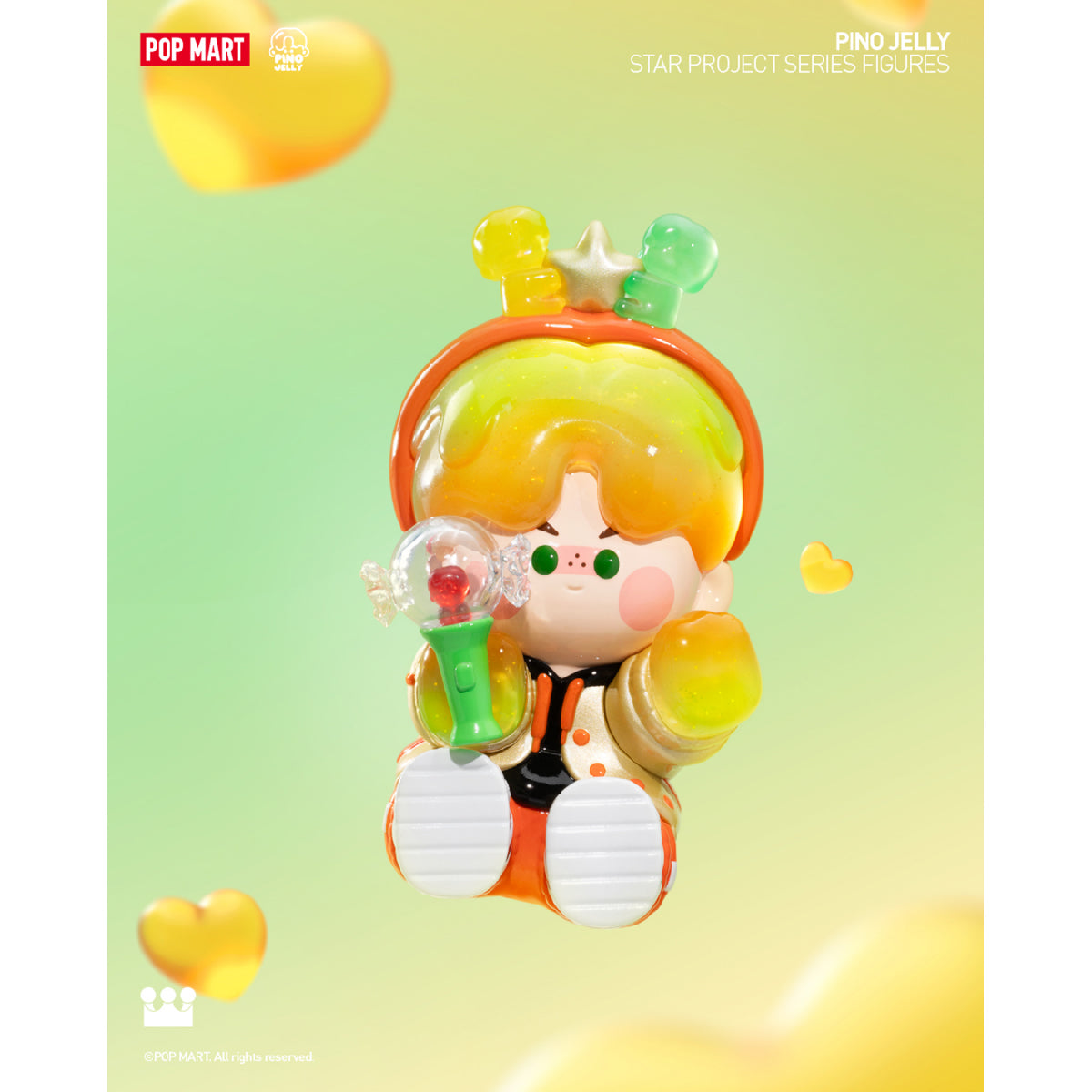 Pino Jelly Star Project Series Figures - Mô hình Blind Box - POP MART