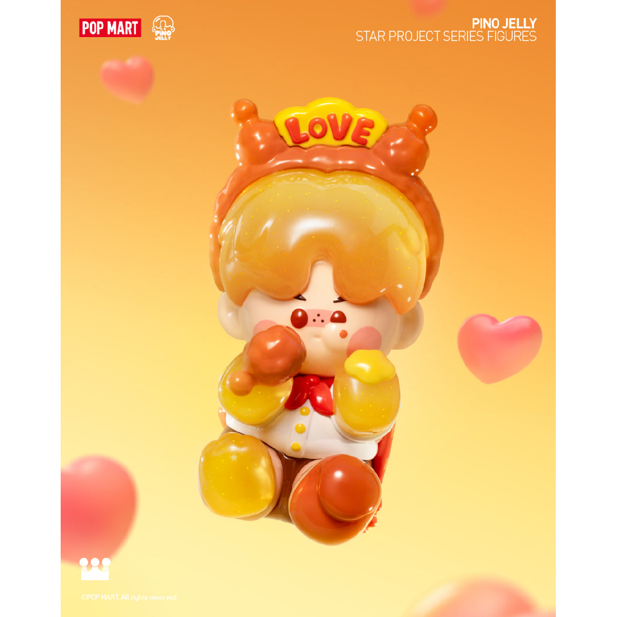 Pino Jelly Star Project Series Figures - Mô hình Blind Box - POP MART