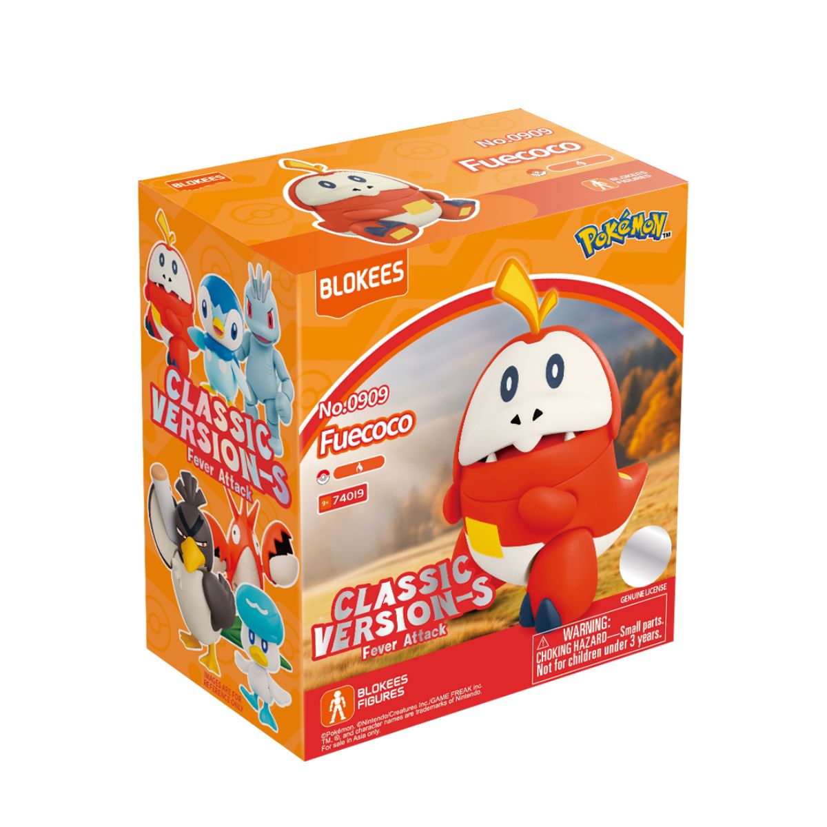 Đồ Chơi Mô Hình Pokemon CV-L Fever Assault BLOKEES 74021