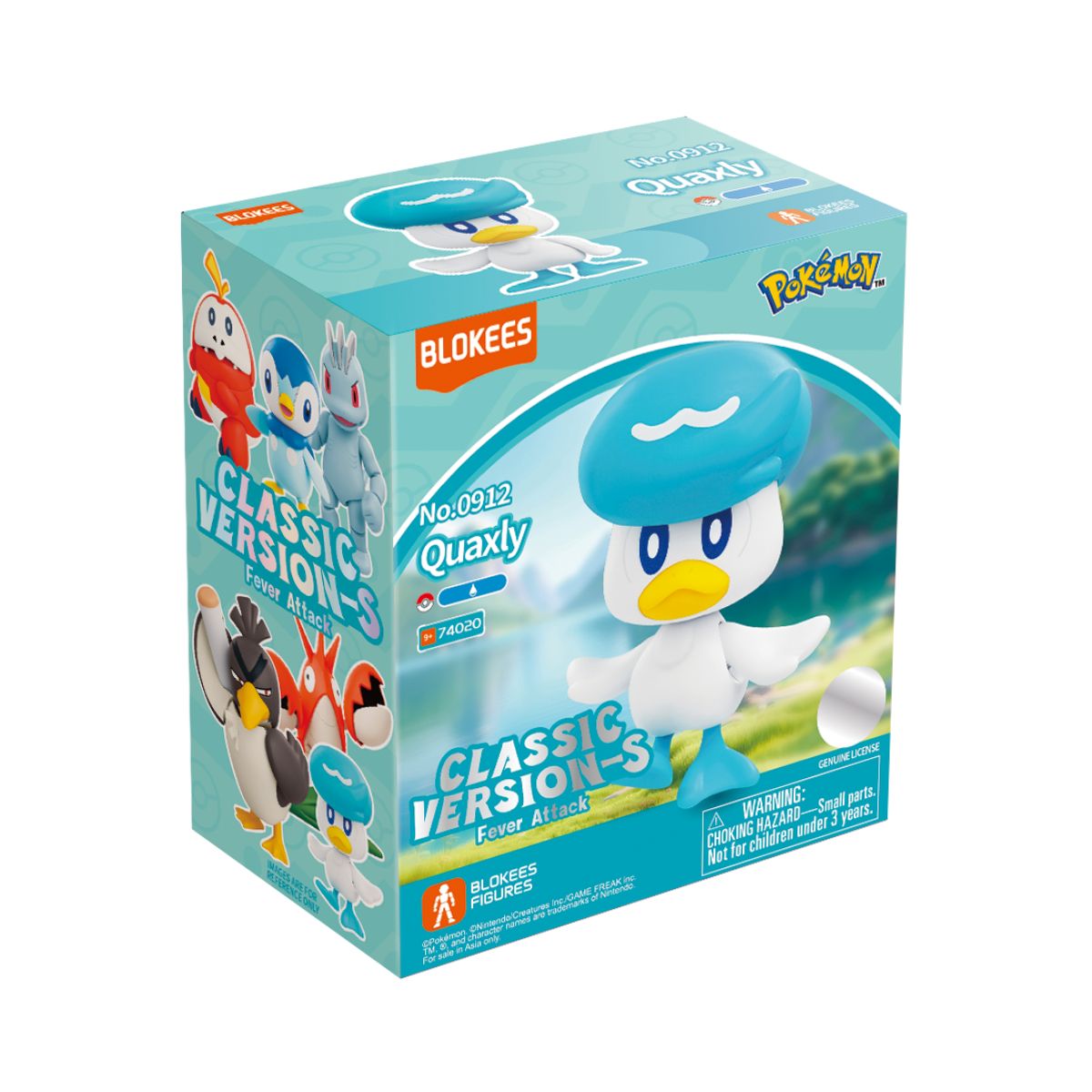Đồ Chơi Mô Hình Pokemon CV-L Fever Assault BLOKEES 74021