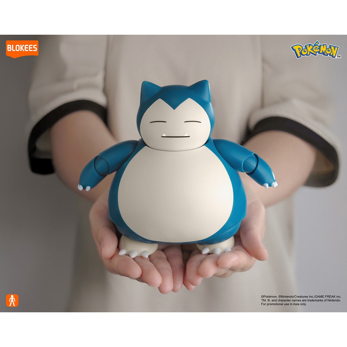 Đồ Chơi Mô Hình Pokemon CV-L Snorlax BLOKEES 74106