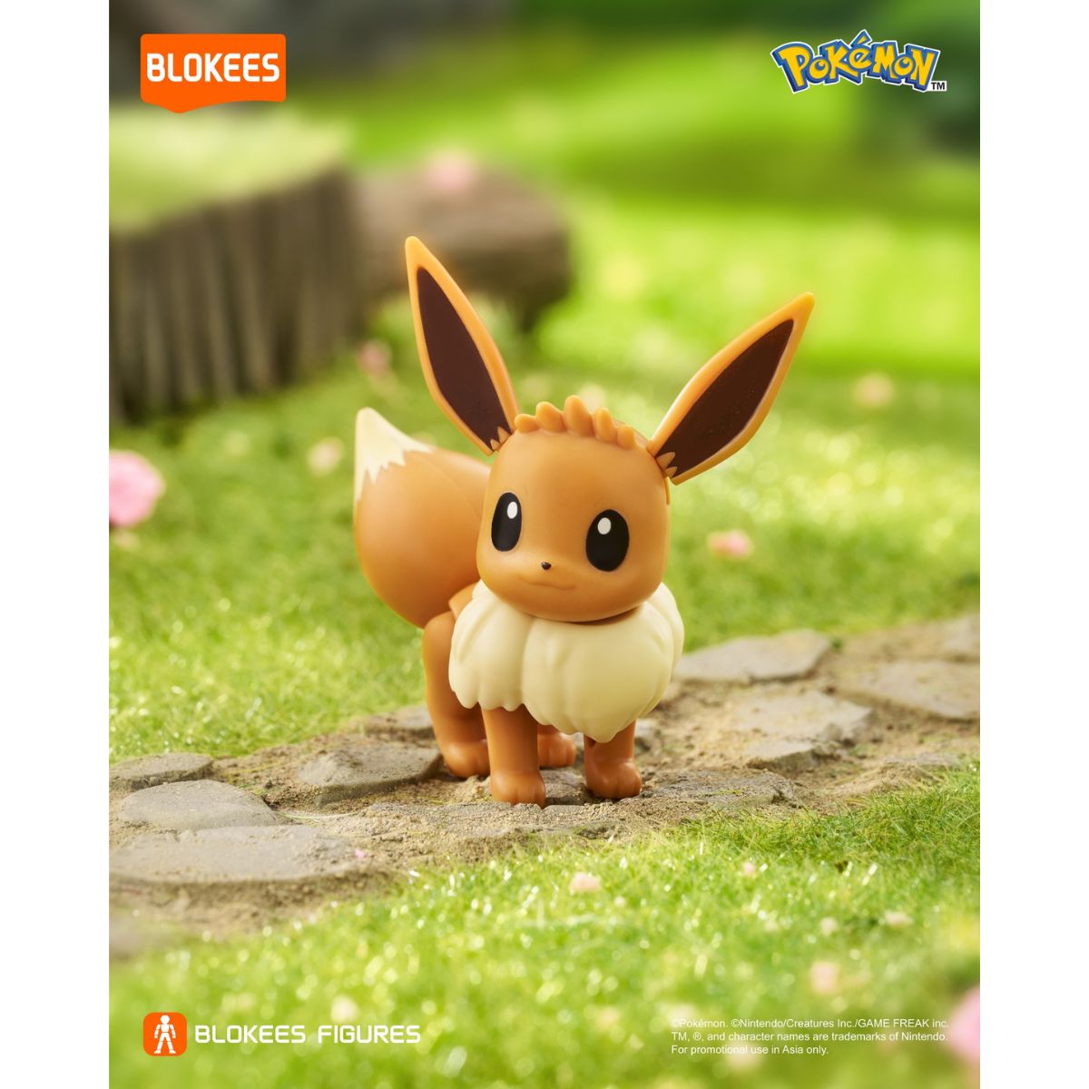 Đồ Chơi Mô Hình Pokemon CV-S Eevee BLOKEES 74002
