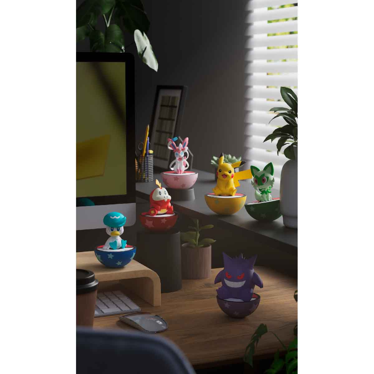 Pokemon Tumbler Model - Pikachu - Mô hình lật đật - POKEMON TOYS LBW24001