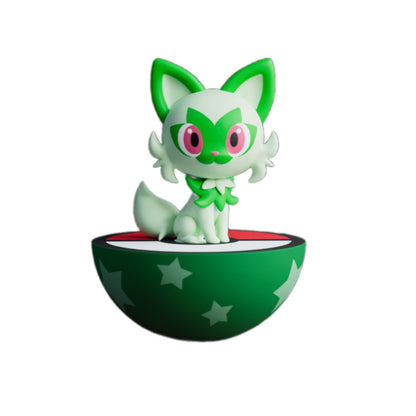 Pokemon Tumbler Model - Sprigatito - Mô hình lật đật - POKEMON TOYS LBW24001