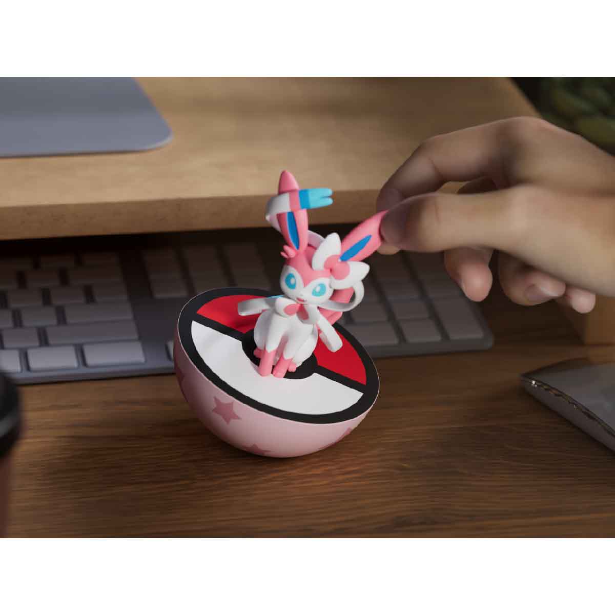 Pokemon Tumbler Model - Sylveon - Mô hình lật đật - POKEMON TOYS LBW24001