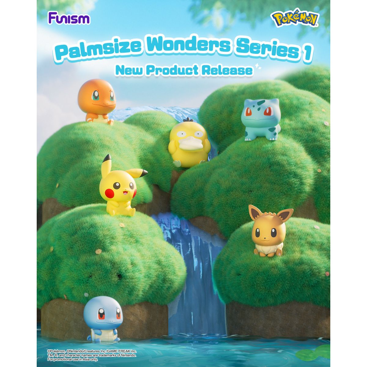 Pokemon Palmsize Wonders Mixed - Mô hình Blind Box Pokemon - FUNISM MX2094