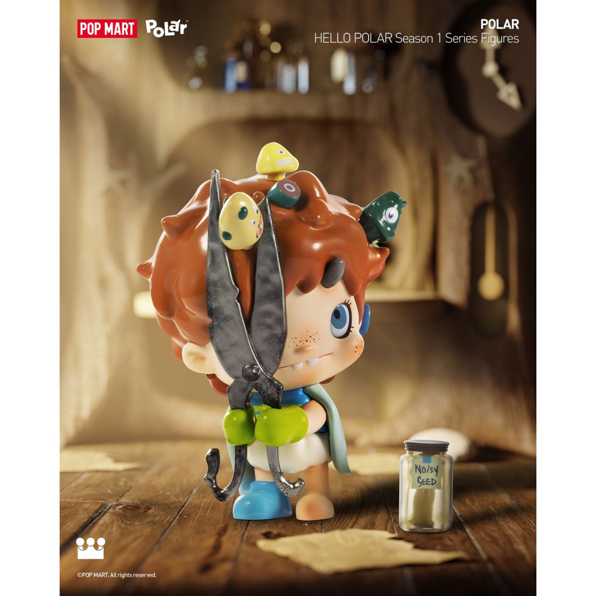 POLAR Model - HELLO POLAR Season 1 Series Figures - Mô hình Blind Box - POP MART