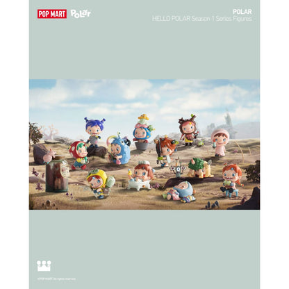 POLAR Model - HELLO POLAR Season 1 Series Figures - Mô hình Blind Box - POP MART